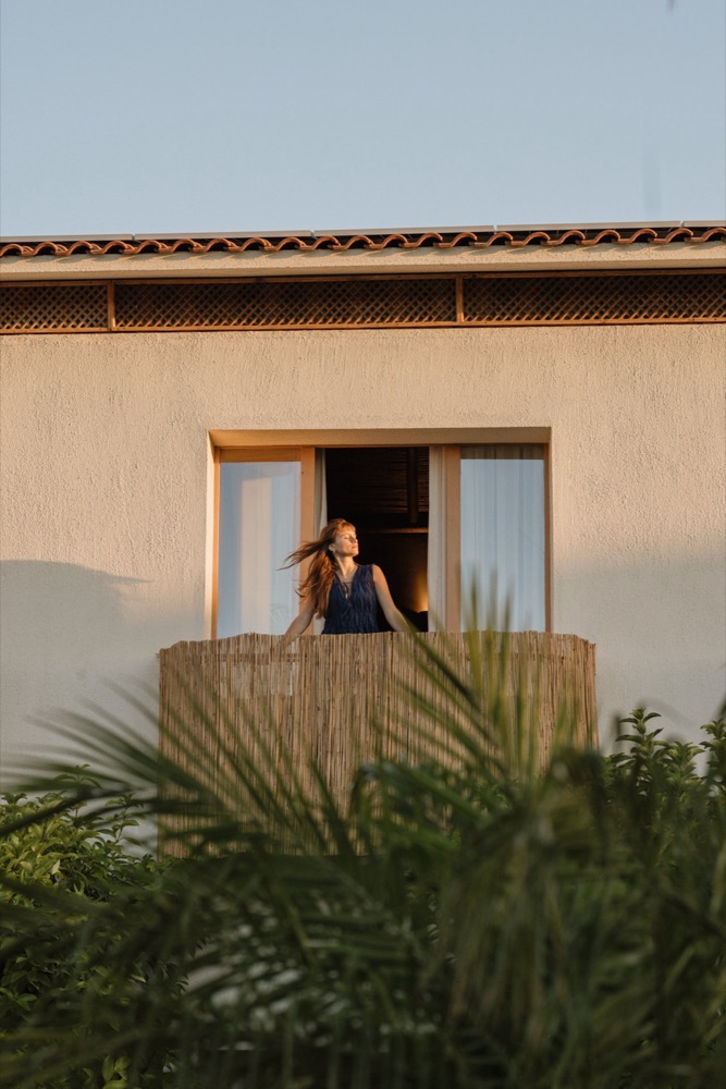 Balcony at golden hour